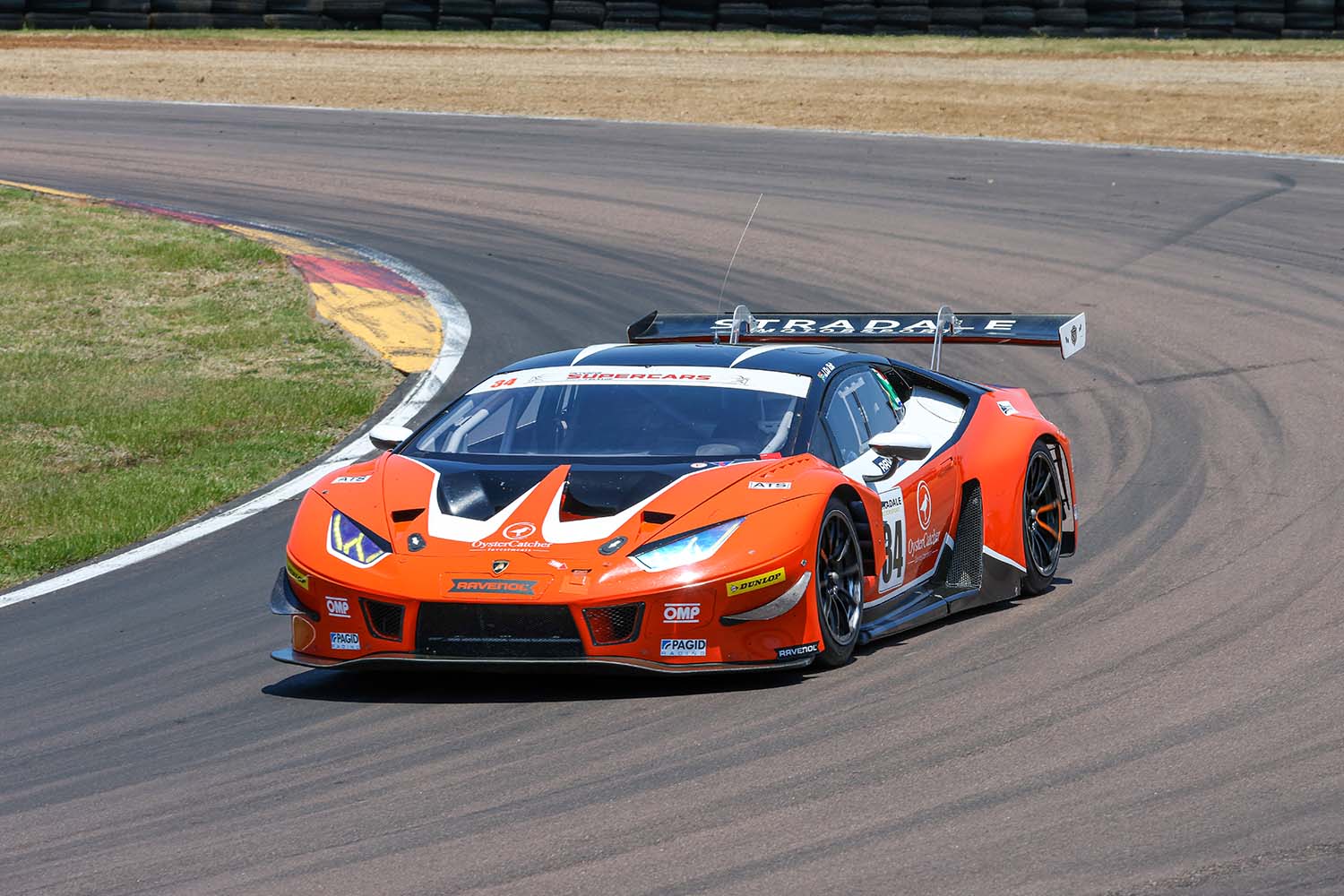 Jonathan du Toit in his Lamborghini