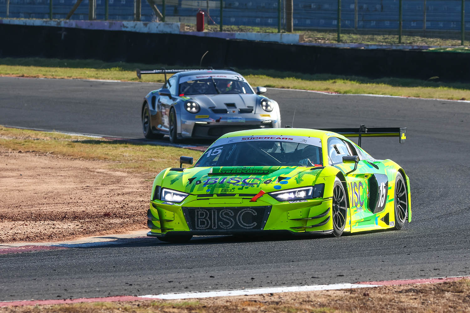 Gianni Giannoccaro in the Sparco / G&H Transport Audi R8