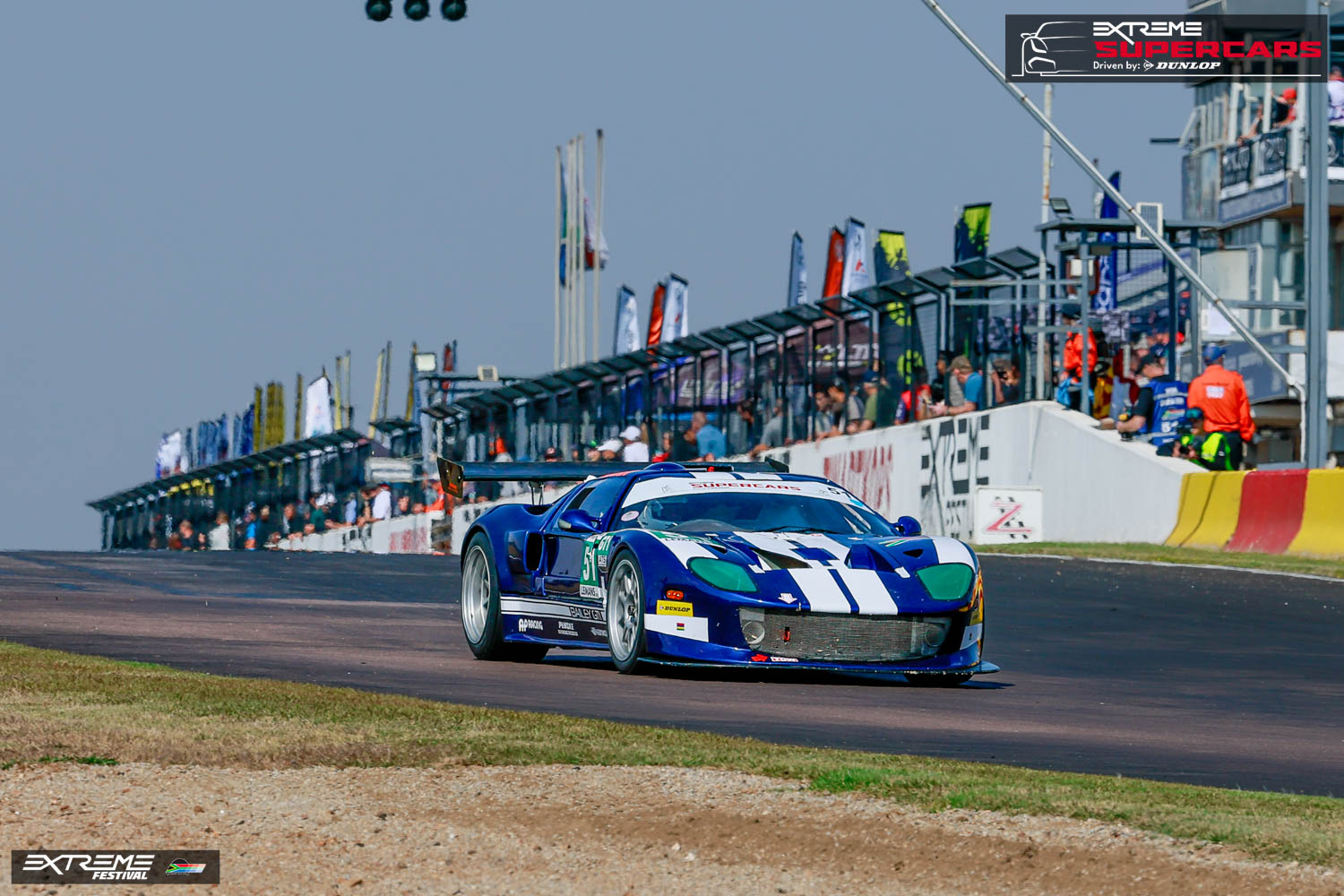 Mark du Toit in his Ford GT